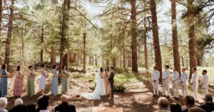 Arizona wedding venue, Arizona wedding photographer, Flagstaff wedding, Flagstaff wedding photographer, spring wedding, Colorful Flagstaff Spring Wedding