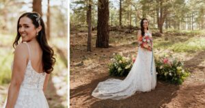 Arizona wedding venue, Arizona wedding photographer, Flagstaff wedding, Flagstaff wedding photographer, spring wedding, Colorful Flagstaff Spring Wedding