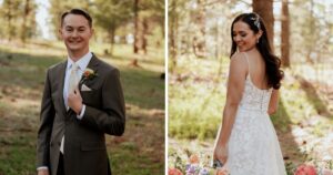 Arizona wedding venue, Arizona wedding photographer, Flagstaff wedding, Flagstaff wedding photographer, spring wedding, Colorful Flagstaff Spring Wedding