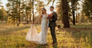 Arizona wedding venue, Arizona wedding photographer, Flagstaff wedding, Flagstaff wedding photographer, spring wedding, Colorful Flagstaff Spring Wedding