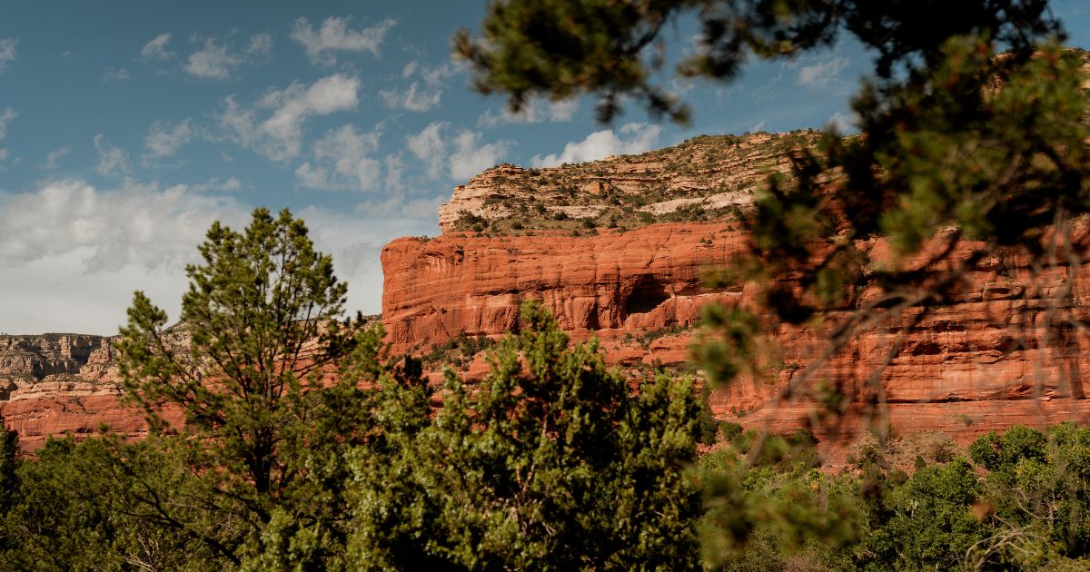 Sunset Sedona Elopement at Lovers Knoll | Elopement Photographer | Maya ...