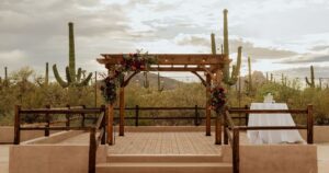 A Tucson wedding at Wildhorse ranch.