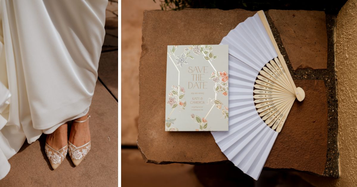 Detail photos of wedding at Alcantara Vineyard & Winery in Cottonwood, Arizona